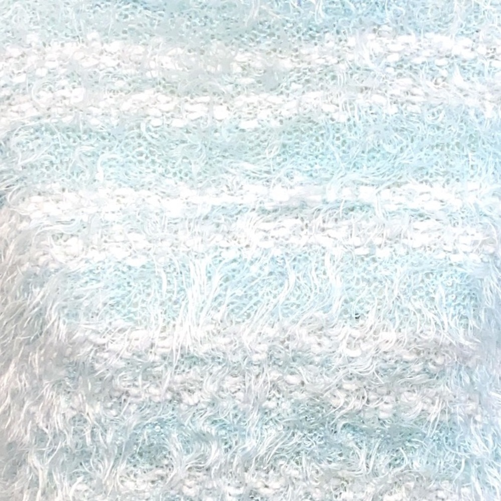 Apt. 9 Blue White With Silver Sequence Long Sleev… - image 4